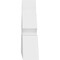Ekena Millwork Richland Architectural Grade PVC Gable Bracket, 48"W x 16"H x 4"D x 6"F, 8/12 Pitch GBP048X16X0406RIC00 - alternate 4